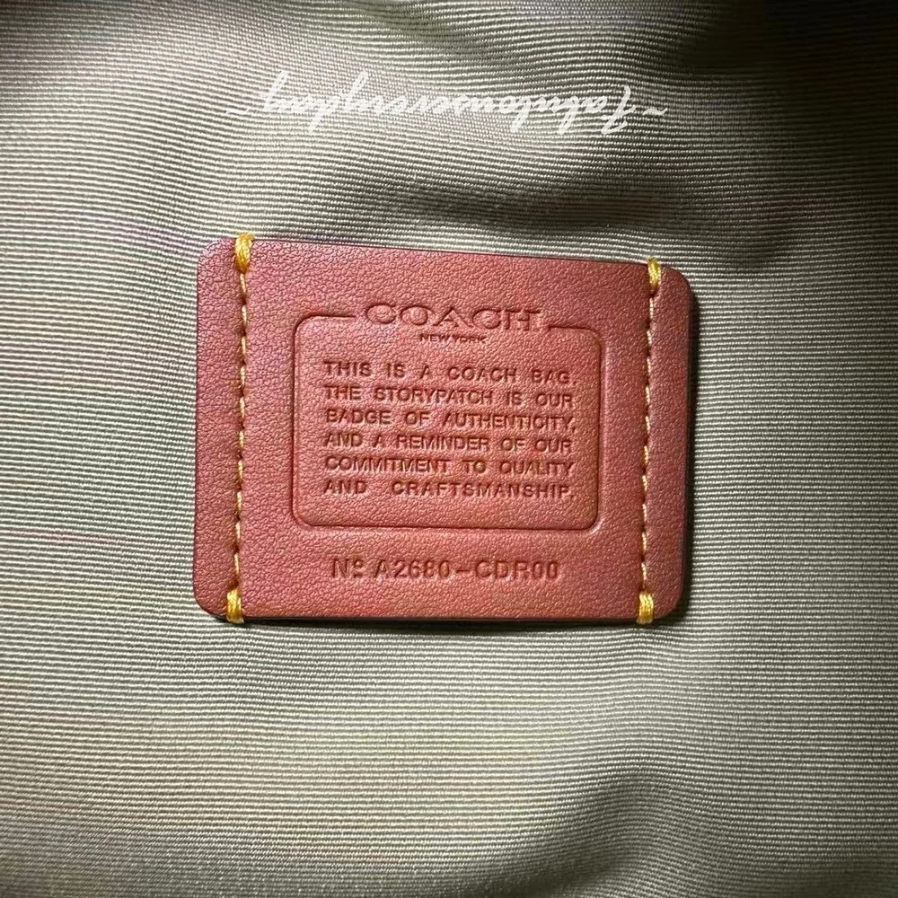 Coach new tags
